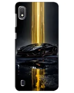 Чехол для Samsung Galaxy A10 2019 (A105F) с картинкой «Ночной Lamborghini драйв»