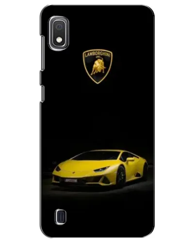 Чехол для Samsung Galaxy A10 2019 (A105F) с картинкой «Lamborghini желтый акцент» Чехол для Samsung Galaxy A10 2019 (A105F) с картинкой «Lamborghini желтый акцент»
