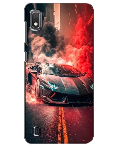 Чехол для Samsung Galaxy A10 2019 (A105F) с картинкой «Lamborghini красный дым» Чехол для Samsung Galaxy A10 2019 (A105F) с картинкой «Lamborghini красный дым»
