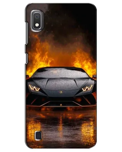 Чехол для Samsung Galaxy A10 2019 (A105F) с картинкой «Lamborghini в огне» Чехол для Samsung Galaxy A10 2019 (A105F) с картинкой «Lamborghini в огне»
