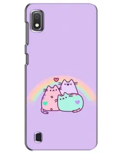 Чехол для Samsung Galaxy A10 2019 (A105F) с картинкой «Радужные Пушины»