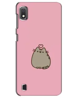 Чехол для Samsung Galaxy A10 2019 (A105F) с картинкой «Pusheen сердце»