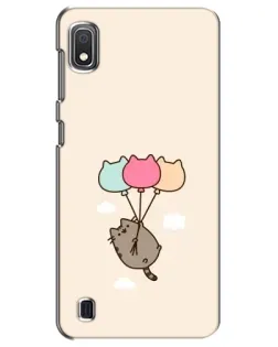 Чехол для Samsung Galaxy A10 2019 (A105F) с картинкой «Пушин на шариках»