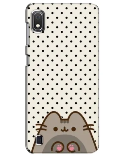 Чехол для Samsung Galaxy A10 2019 (A105F) с картинкой «Пушин в горошек»
