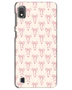 Чохол для Samsung Galaxy A10 2019 (A105F) з картинкою «Рожеві бантики Coquette»