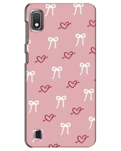 Чохол для Samsung Galaxy A10 2019 (A105F) з картинкою «Серця та банти» Чохол для Samsung Galaxy A10 2019 (A105F) з картинкою «Серця та банти»
