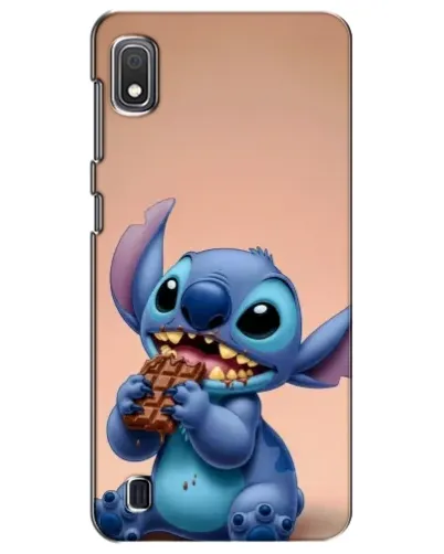 Чехол для Samsung Galaxy A10 2019 (A105F) с картинкой «Стич ест шоколад» Чехол для Samsung Galaxy A10 2019 (A105F) с картинкой «Стич ест шоколад»