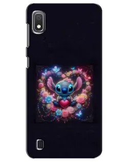 Чехол для Samsung Galaxy A10 2019 (A105F) с картинкой «Stitch в цветах» Чехол для Samsung Galaxy A10 2019 (A105F) с картинкой «Stitch в цветах»