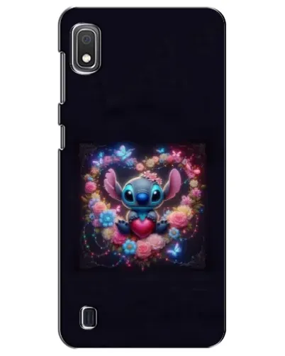 Чехол для Samsung Galaxy A10 2019 (A105F) с картинкой «Stitch в цветах» Чехол для Samsung Galaxy A10 2019 (A105F) с картинкой «Stitch в цветах»