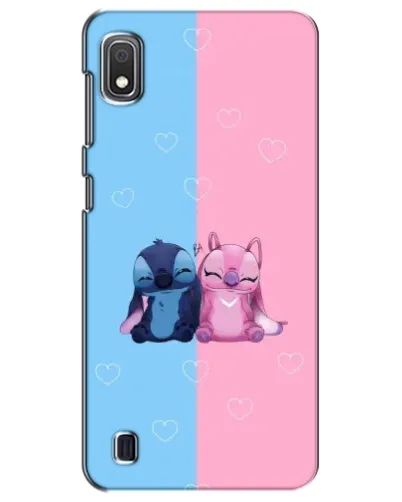 Чехол для Samsung Galaxy A10 2019 (A105F) с картинкой «Stitch и Angel Love» Чехол для Samsung Galaxy A10 2019 (A105F) с картинкой «Stitch и Angel Love»