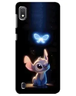 Чехол для Samsung Galaxy A10 2019 (A105F) с картинкой «Сияющий Стич» Чехол для Samsung Galaxy A10 2019 (A105F) с картинкой «Сияющий Стич»