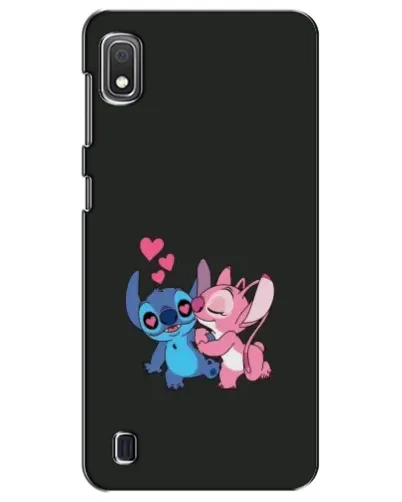 Чехол для Samsung Galaxy A10 2019 (A105F) с картинкой «Анжел целует Стича» Чехол для Samsung Galaxy A10 2019 (A105F) с картинкой «Анжел целует Стича»