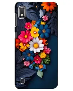 Чехол для Samsung Galaxy A10 2019 (A105F) с картинкой «Цветочная феерия»