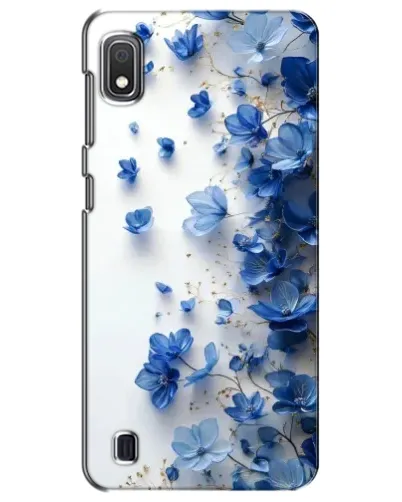 Чехол для Samsung Galaxy A10 2019 (A105F) с картинкой «Голубой цветочный каскад» Чехол для Samsung Galaxy A10 2019 (A105F) с картинкой «Голубой цветочный каскад»