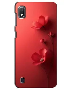Чехол для Samsung Galaxy A10 2019 (A105F) с картинкой «Маковые соцветия»