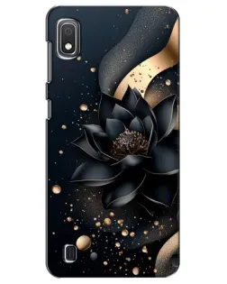 Чехол для Samsung Galaxy A10 2019 (A105F) с картинкой «Черный лотос»