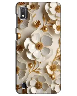 Чехол для Samsung Galaxy A10 2019 (A105F) с картинкой «Белие бумажние  цвети»