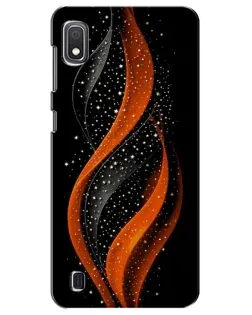 Чехол для Samsung Galaxy A10 2019 (A105F) с картинкой «Огненная звездная волна»