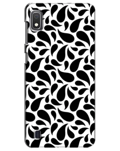 Чехол для Samsung Galaxy A10 2019 (A105F) с картинкой «Контрастные черные капли»