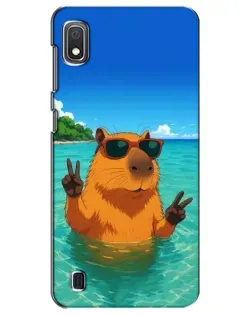 Чохол для Samsung Galaxy A10 2019 (A105F) з картинкою «Морська капібара»