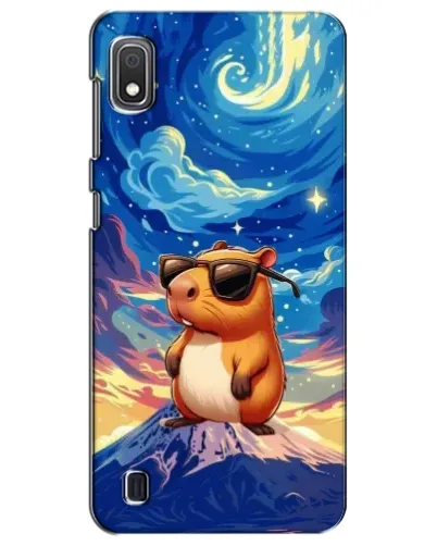 Чехол для Samsung Galaxy A10 2019 (A105F) с картинкой «Капибара Ван Гога» Чехол для Samsung Galaxy A10 2019 (A105F) с картинкой «Капибара Ван Гога»