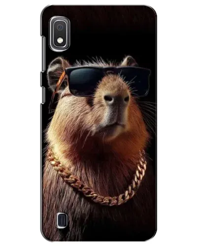 Чехол для Samsung Galaxy A10 2019 (A105F) с картинкой «Капибара золотая цепь» Чехол для Samsung Galaxy A10 2019 (A105F) с картинкой «Капибара золотая цепь»