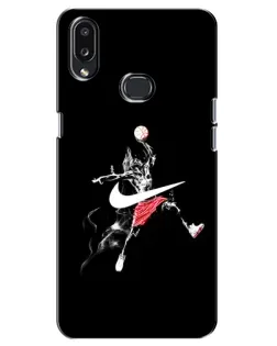 Чехол для Samsung Galaxy A10s (A107) с картинкой «Jordan Jumpman»