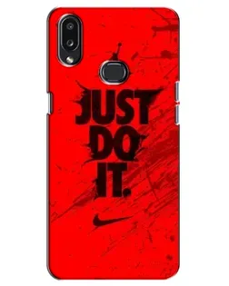 Чехол для Samsung Galaxy A10s (A107) с картинкой «Nike Just Do It»