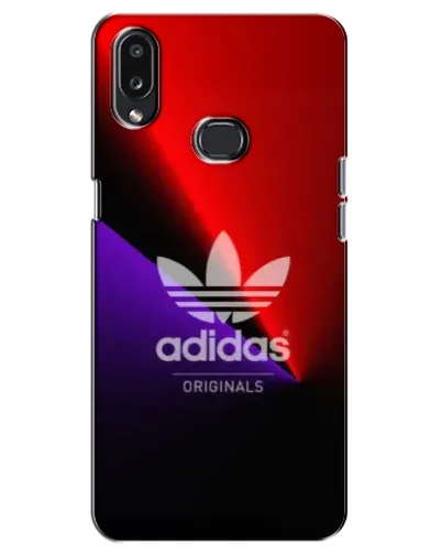 Чехол для Samsung Galaxy A10s (A107) с картинкой «Adidas Red Neon»