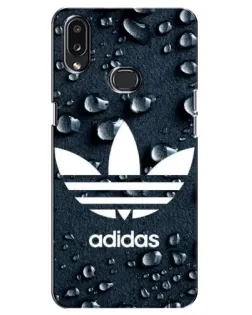 Чехол для Samsung Galaxy A10s (A107) с картинкой «Adidas Trefoil Blue»