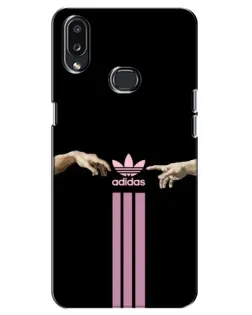 Чехол для Samsung Galaxy A10s (A107) с картинкой «Adidas Hands»