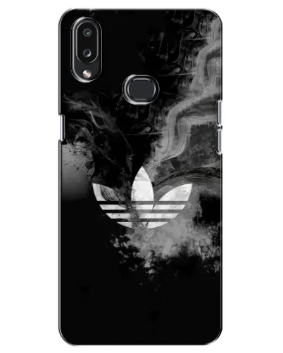 Чехол для Samsung Galaxy A10s (A107) с картинкой «Абстрактный дым Adidas»