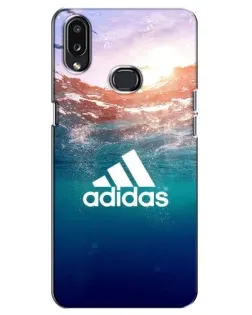 Чехол для Samsung Galaxy A10s (A107) с картинкой «Океанская глубина адидас»