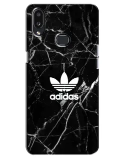 Чехол для Samsung Galaxy A10s (A107) с картинкой «Белый мрамор Adidas»