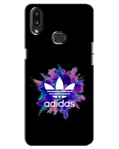 Чехол для Samsung Galaxy A10s (A107) с картинкой «Взрыв красок Adidas»