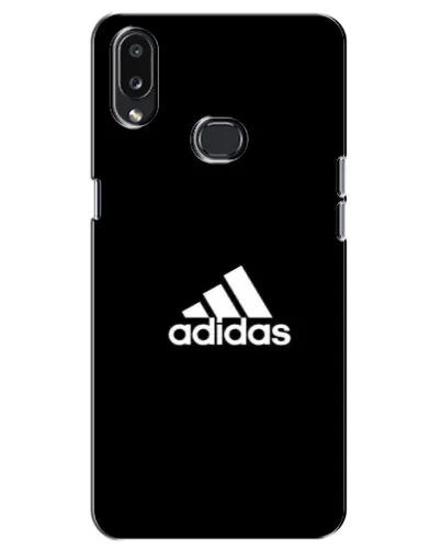 Чехол для Samsung Galaxy A10s (A107) с картинкой «Черная классика Adidas»