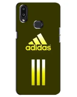 Чехол для Samsung Galaxy A10s (A107) с картинкой «Оливковый градиент Adidas»