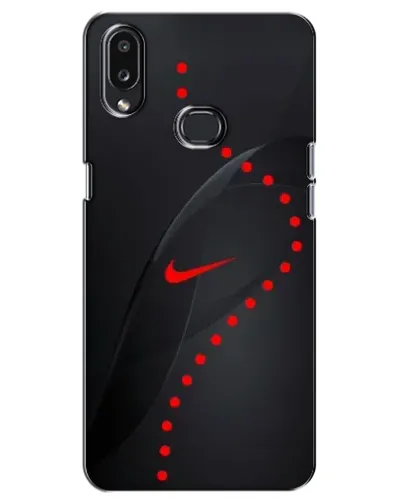 Чехол для Samsung Galaxy A10s (A107) с картинкой «Абстрактный дизайн Nike»