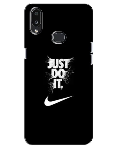Чехол для Samsung Galaxy A10s (A107) с картинкой «Текстовый принт Nike»