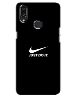 Чехол для Samsung Galaxy A10s (A107) с картинкой «Минимализм от Nike» Чехол для Samsung Galaxy A10s (A107) с картинкой «Минимализм от Nike»