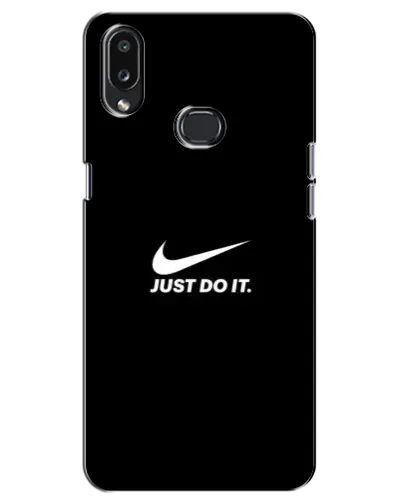 Чехол для Samsung Galaxy A10s (A107) с картинкой «Минимализм от Nike»