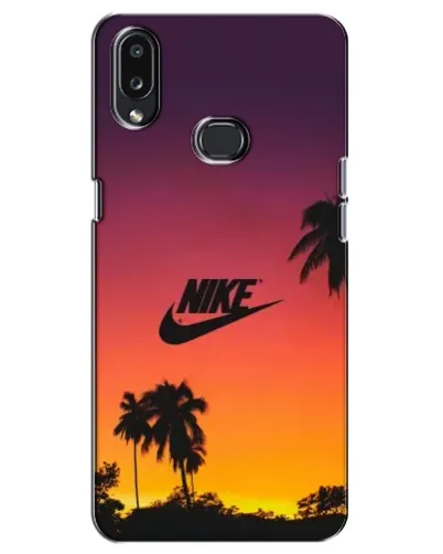 Чехол для Samsung Galaxy A10s (A107) с картинкой «Nike на закате солнца»