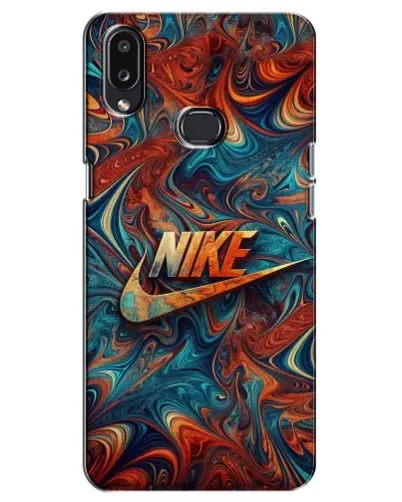 Чехол для Samsung Galaxy A10s (A107) с картинкой «Nike в абстракции»