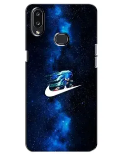Чехол для Samsung Galaxy A10s (A107) с картинкой «Звездный путь Nike» Чехол для Samsung Galaxy A10s (A107) с картинкой «Звездный путь Nike»