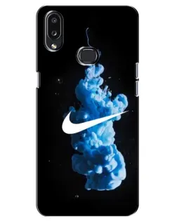 Чехол для Samsung Galaxy A10s (A107) с картинкой «Nike и синий дым» Чехол для Samsung Galaxy A10s (A107) с картинкой «Nike и синий дым»