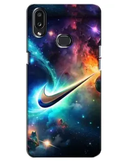 Чехол для Samsung Galaxy A10s (A107) с картинкой «Космический Nike Swoosh» Чехол для Samsung Galaxy A10s (A107) с картинкой «Космический Nike Swoosh»