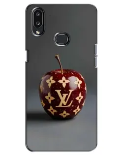 Чехол для Samsung Galaxy A10s (A107) с картинкой «Красное яблоко LV»