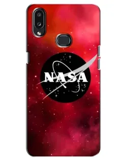 Чехол для Samsung Galaxy A10s (A107) с картинкой «NASA — красная туманность»