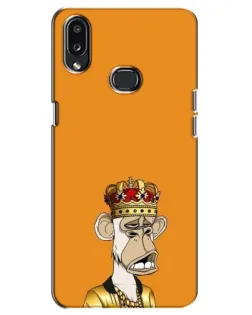 Чехол для Samsung Galaxy A10s (A107) с картинкой «Золотая обезьяна Bored Ape»