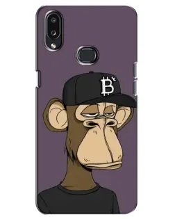 Чехол для Samsung Galaxy A10s (A107) с картинкой «Bored Ape в кепке»